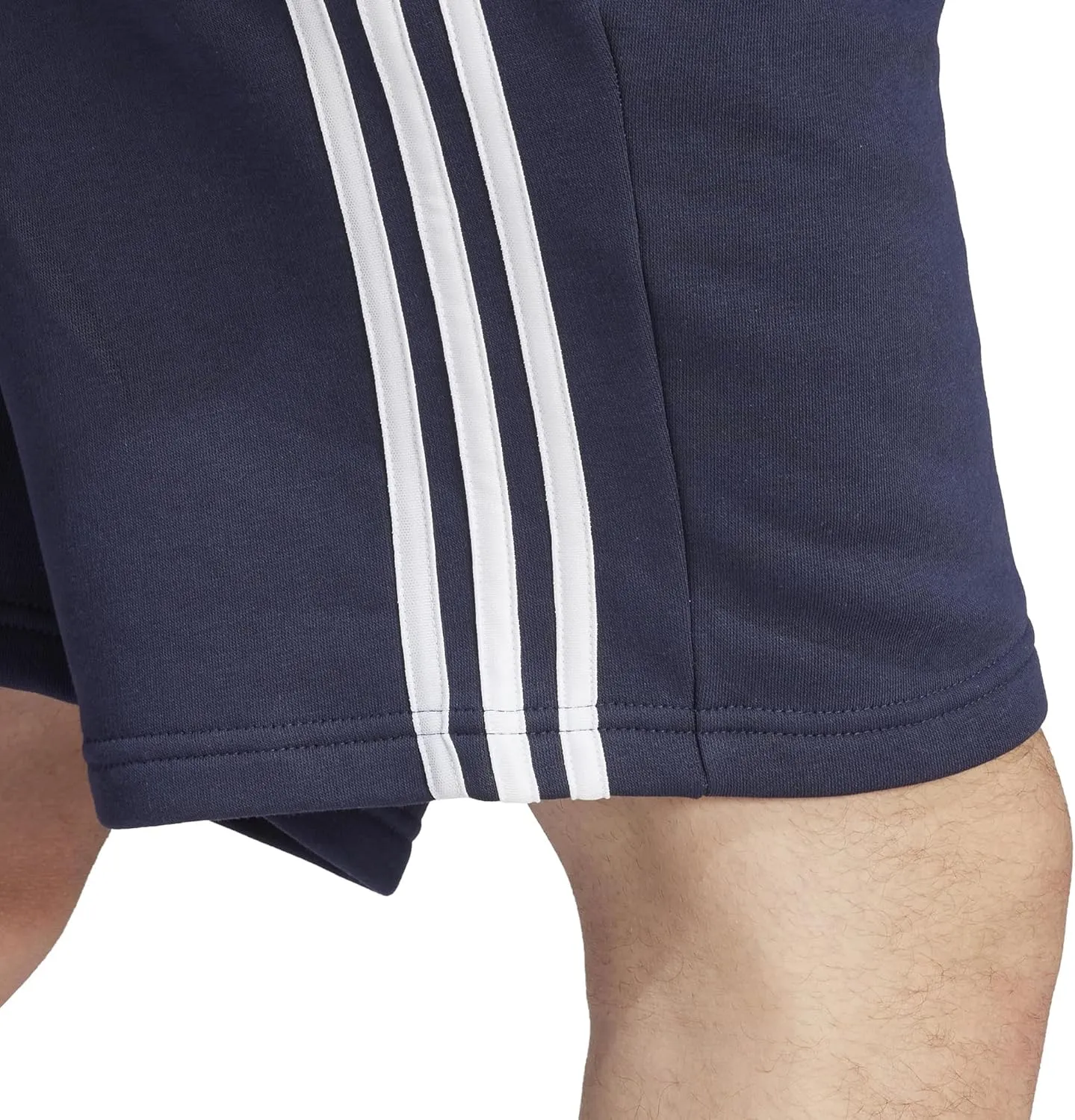 adidas Men's Essentials Fleece 3-Stripes Shorts