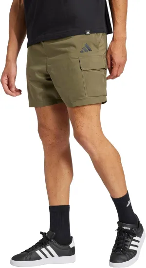 adidas Men's Essentials Small Logo Cargo Chelsea Shorts