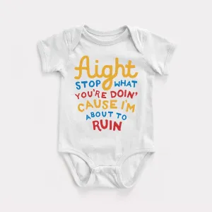 Aight Stop Baby Bodysuit
