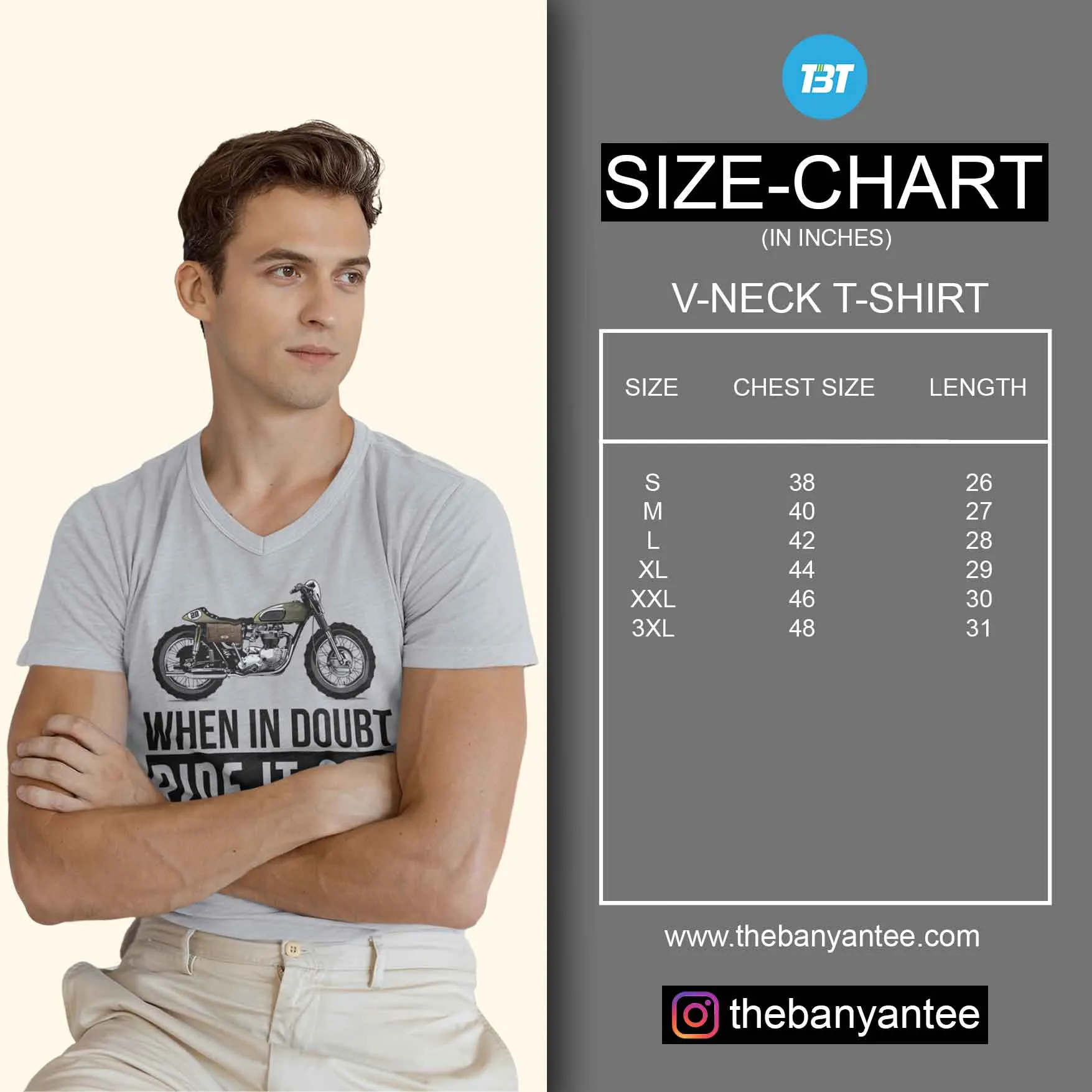 Black V-neck T shirt