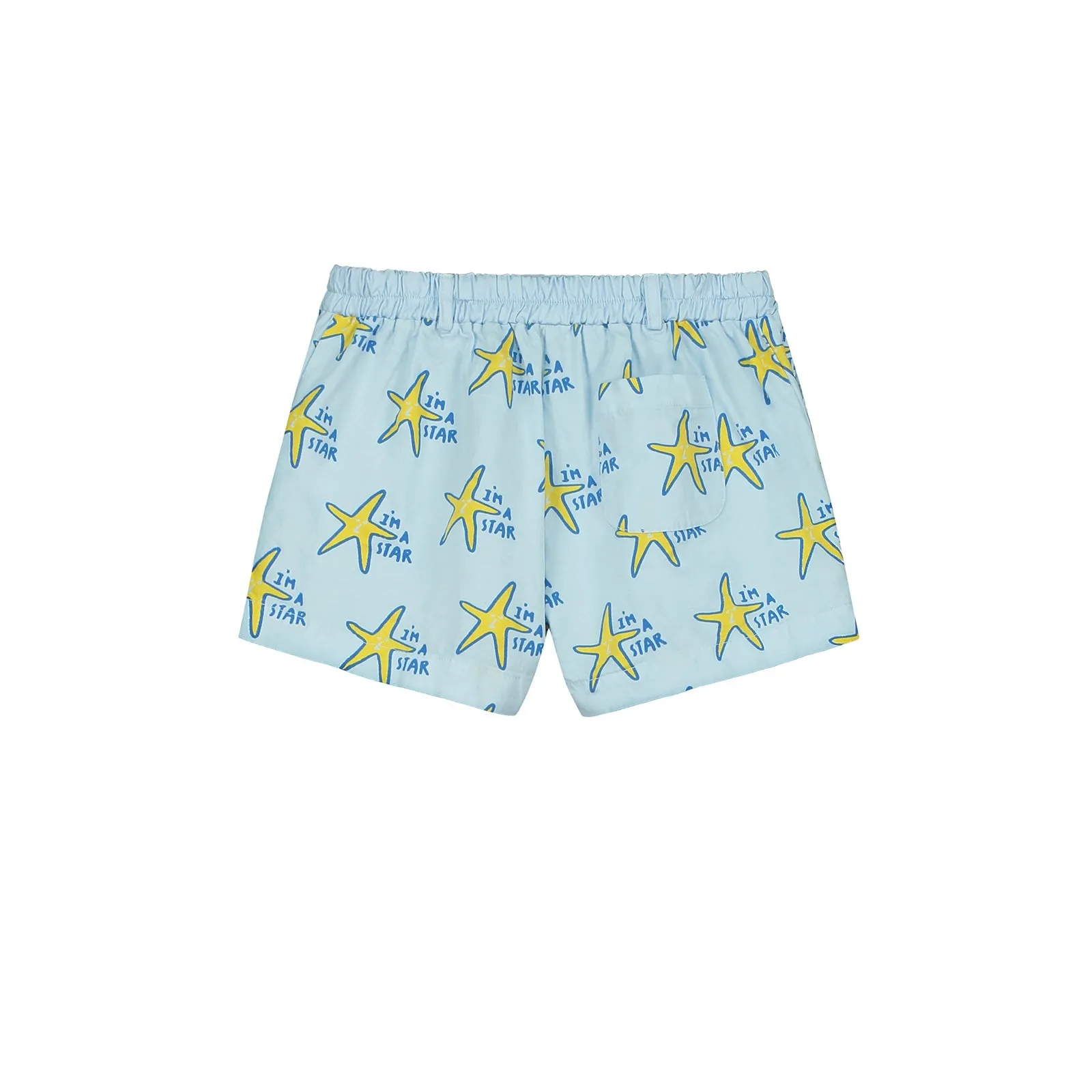 BONMOT LIGHT BLUE STARS SHORTS