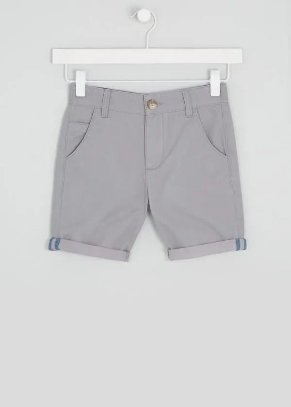 Boys Chino Shorts - 6,8Y