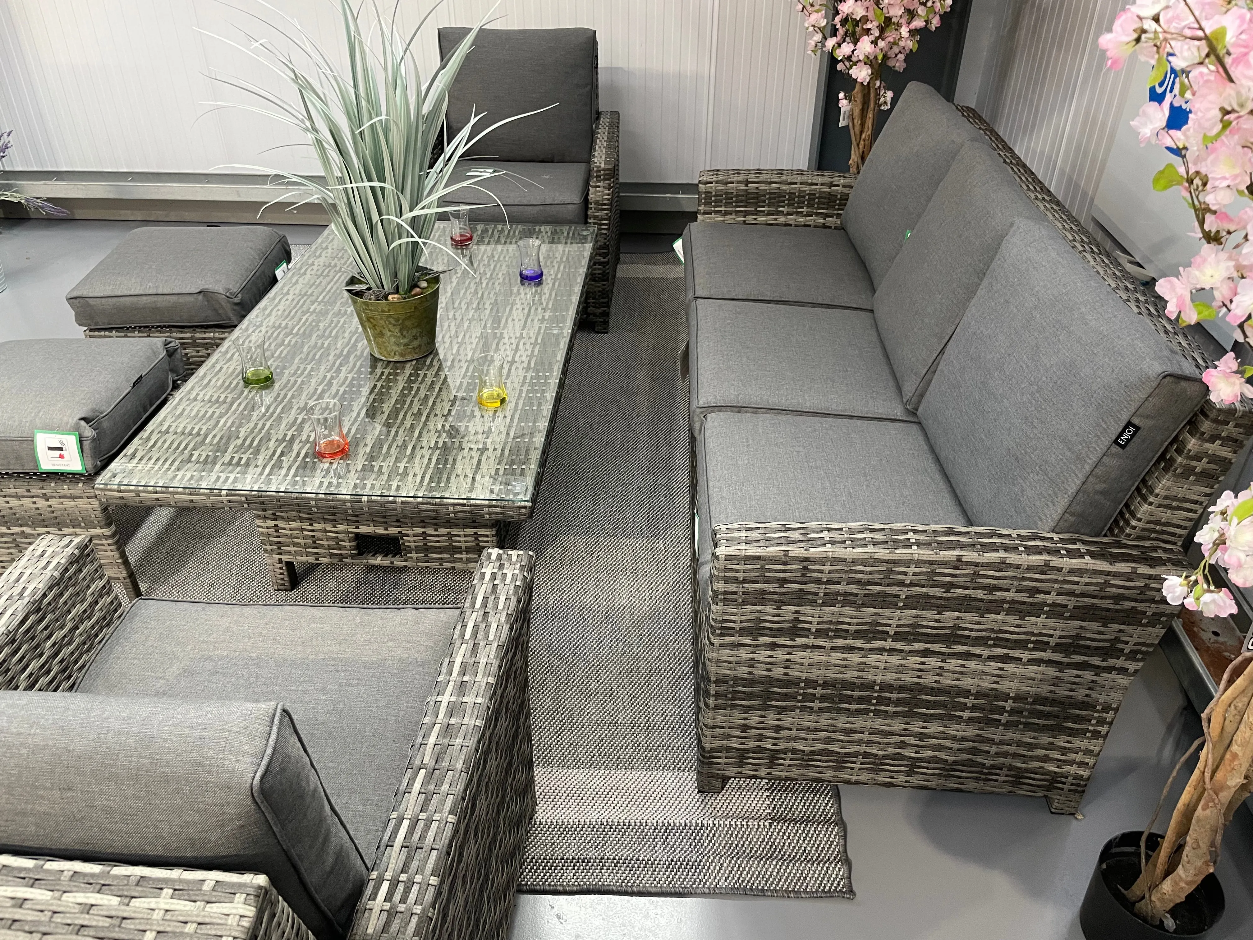 Brocton Sofa Dining Set