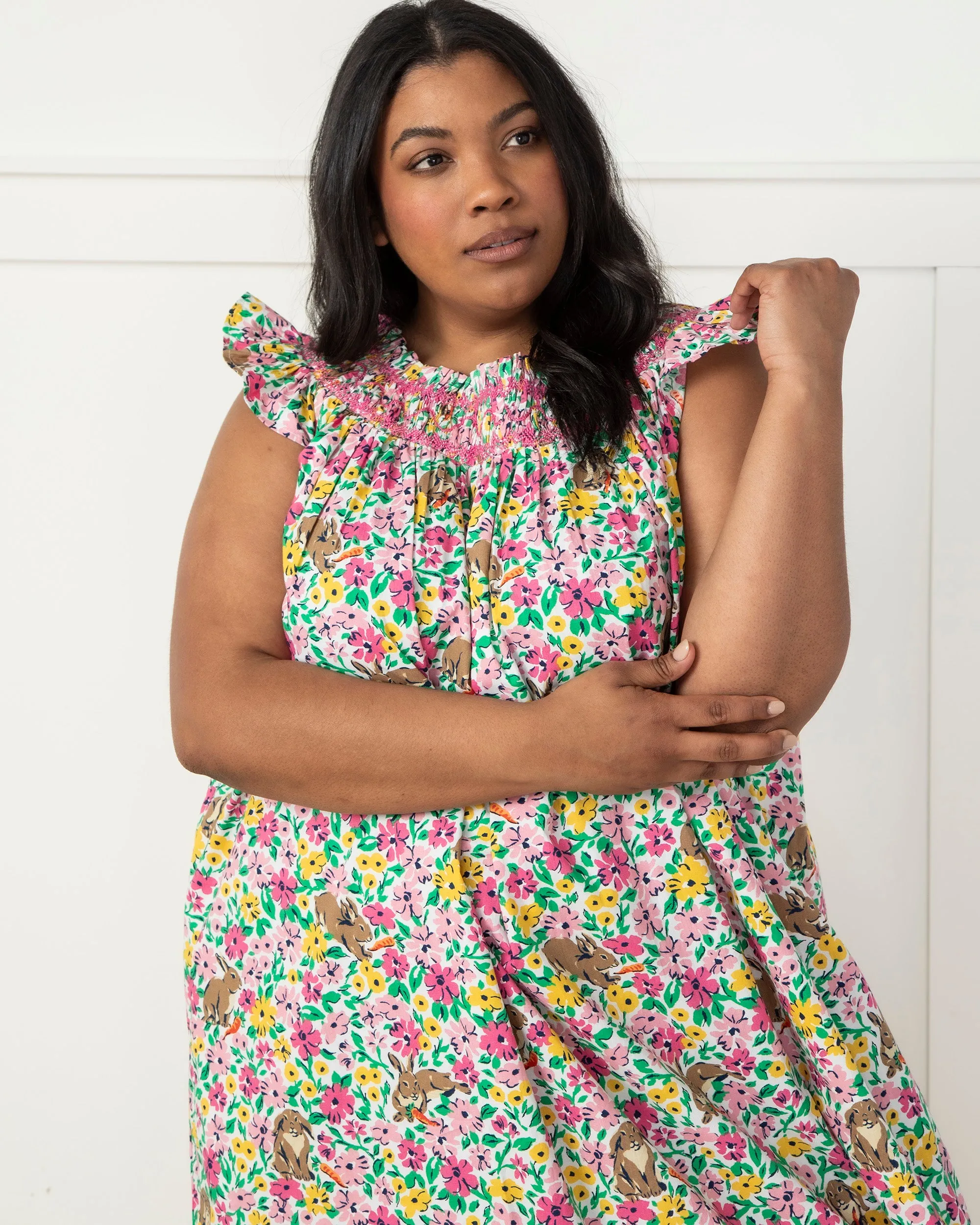 Bunny Trail - Sweet Escape Nightgown - Spring Meadow