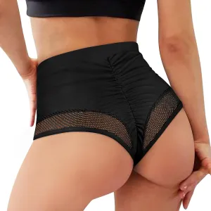 BZB Womens Booty Shorts High Waisted Dance Shorts Gym Workout Hot Short Pants Athletic Butt Lifting Pole Dance Leggings S-XXL
