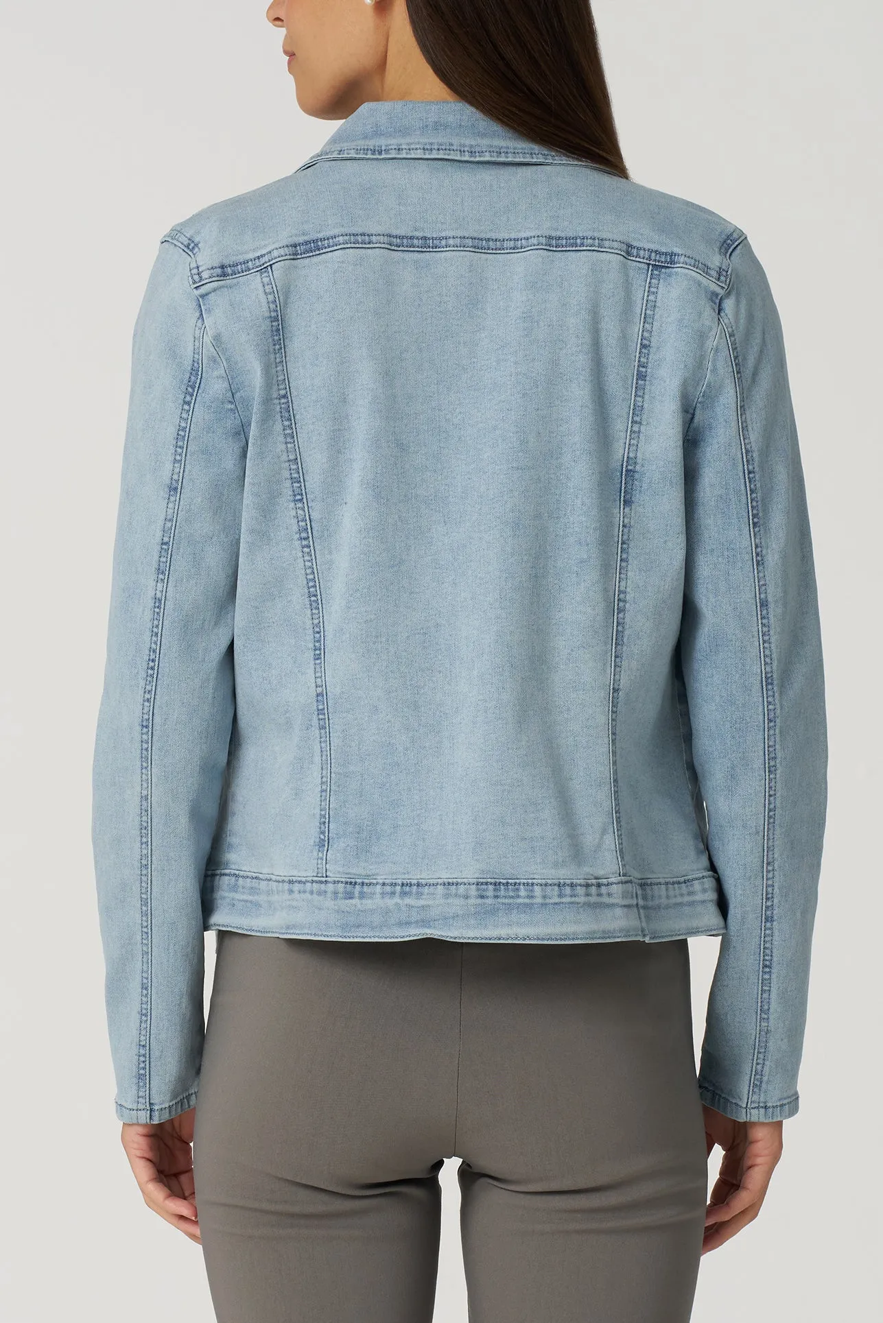 Classic Stretch Denim Jacket