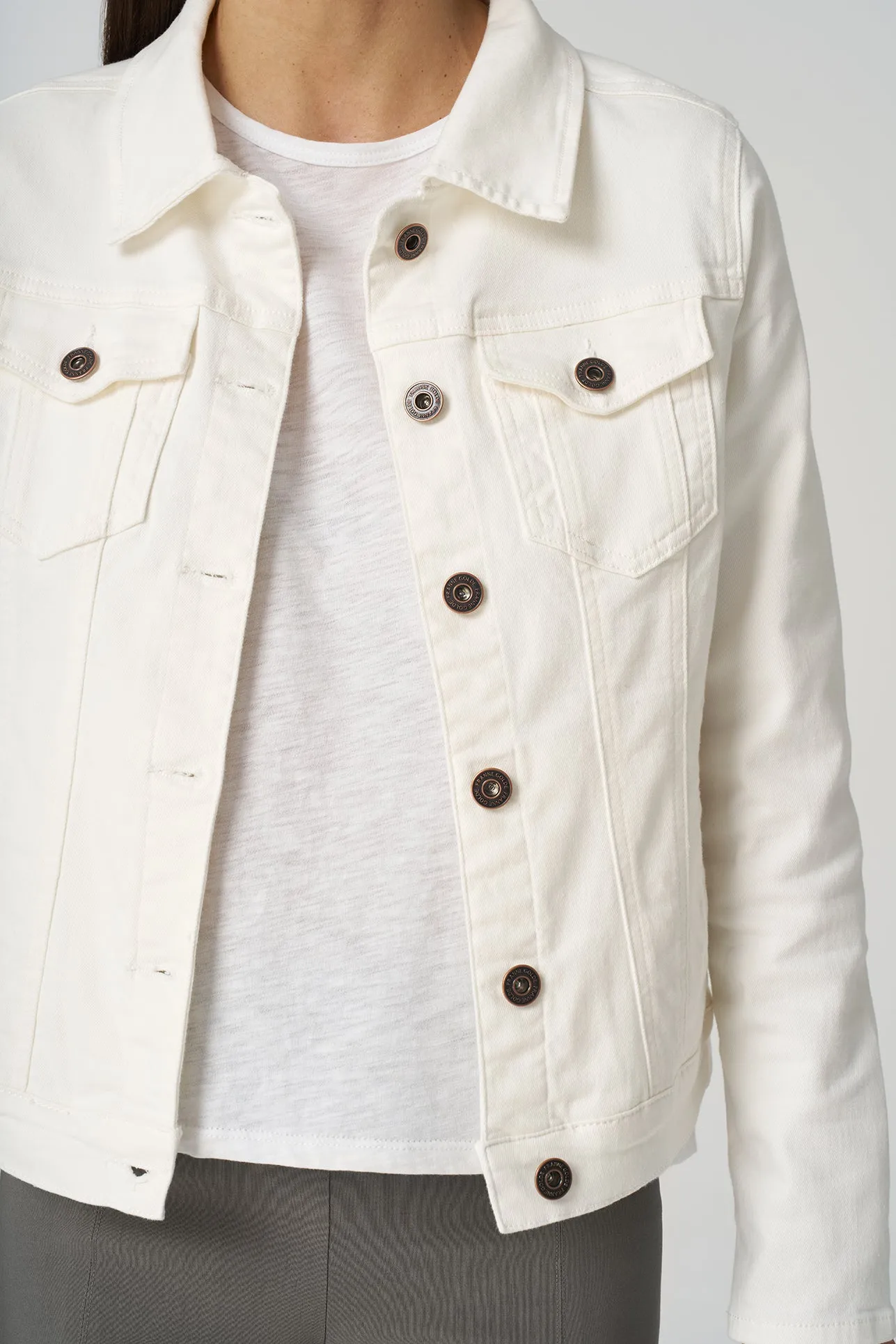 Classic Stretch Denim Jacket