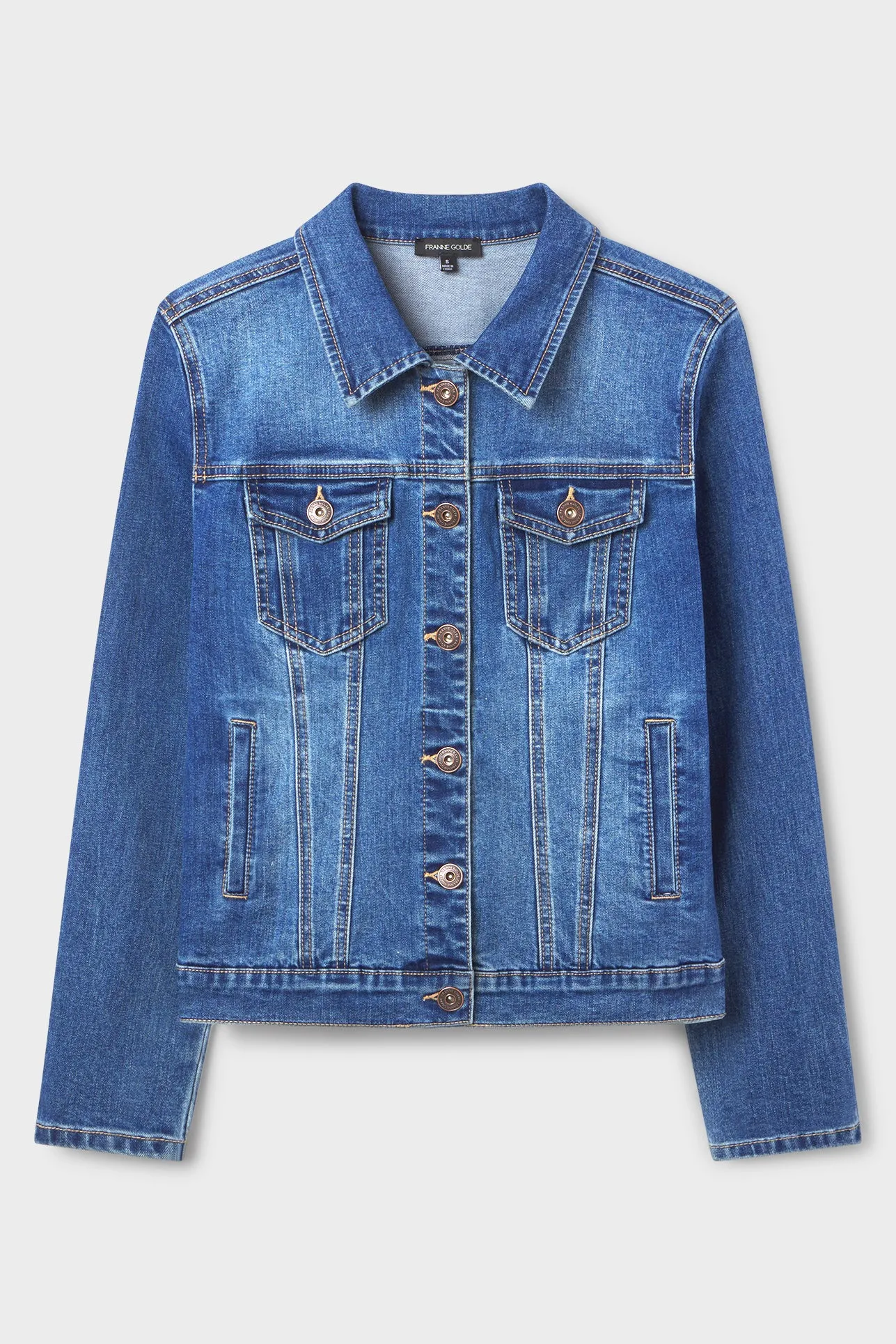 Classic Stretch Denim Jacket