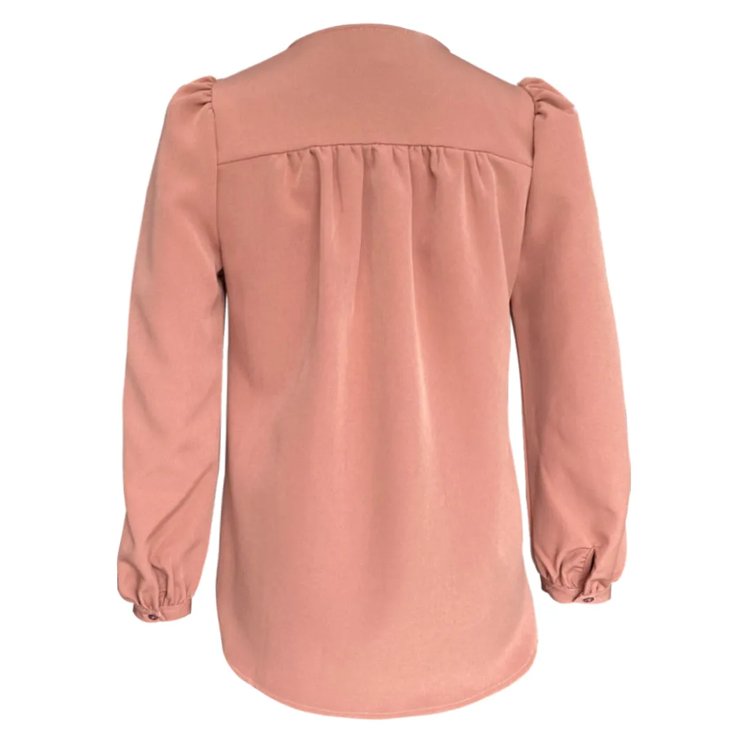 Dareen Blouse - Indian red