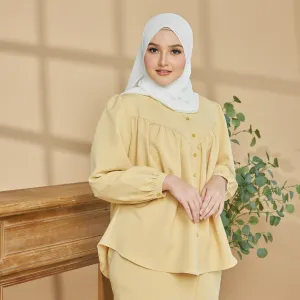 Dareen Blouse - Mustard Yellow