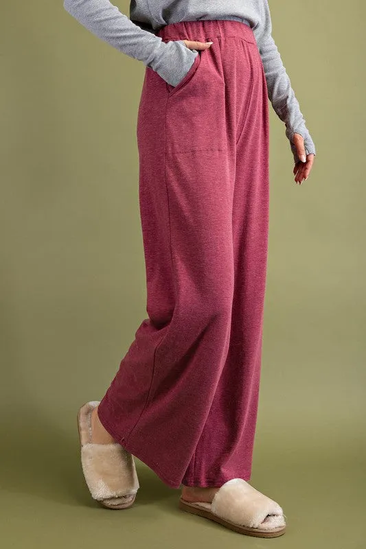 Easel Upbeat Wide Leg Pant