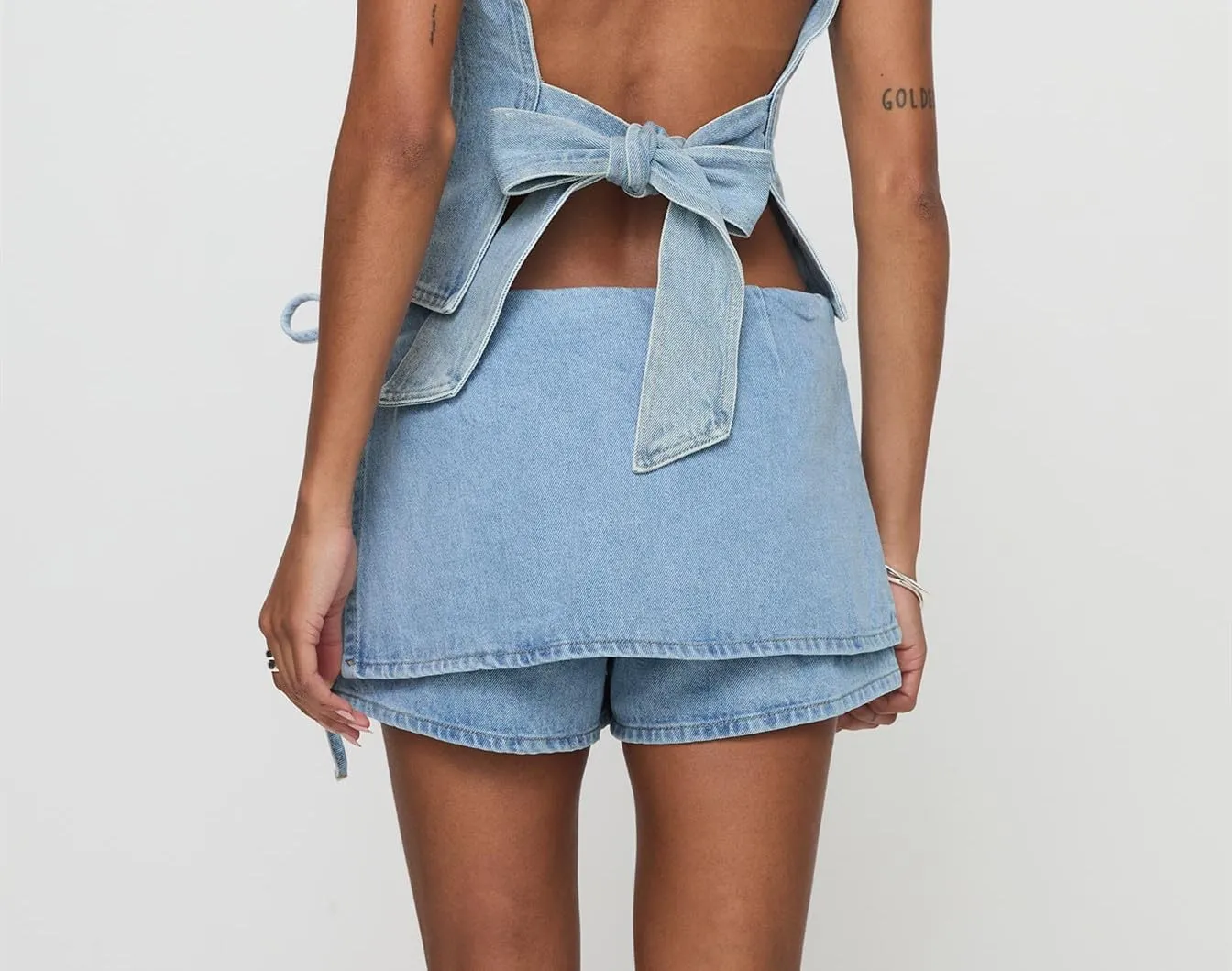 Faretumiya Women Denim Skort Low Rise Bodycon Jean Cargo Shorts Skirt Pull On Asymmetrical Skort Pocketed Wrap Skirt Shorts