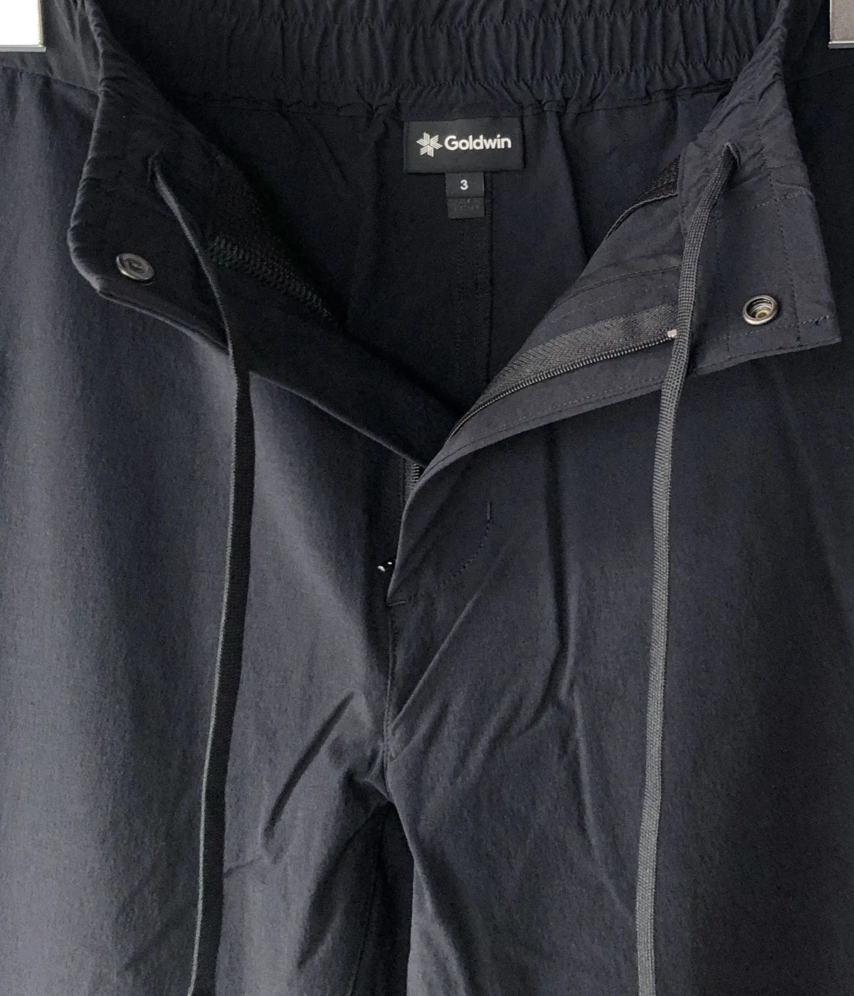 Goldwin/SLIM STRETCH COLOR PANTS (BLACK)