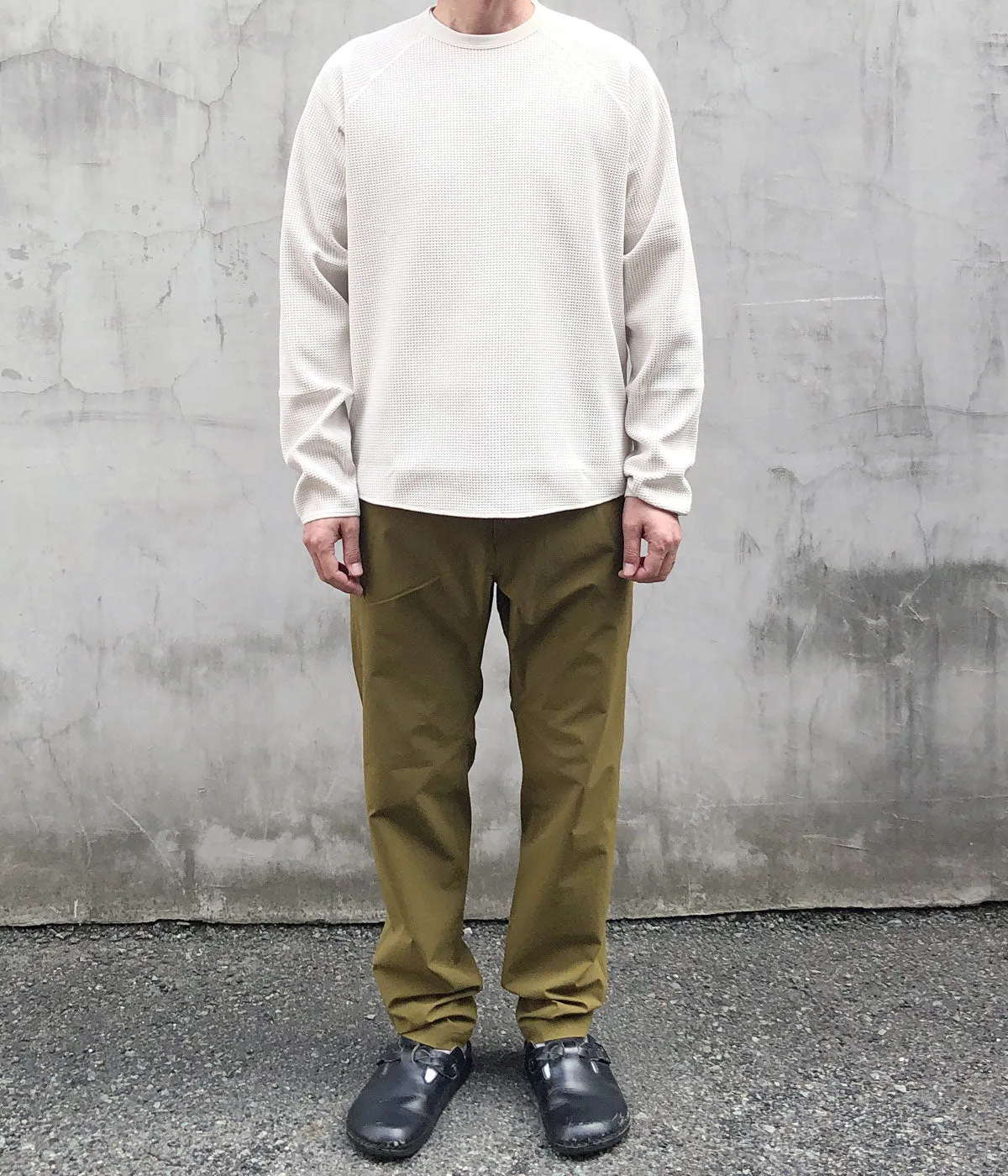 Goldwin/SLIM STRETCH COLOR PANTS (GOLDEN OLIVE)