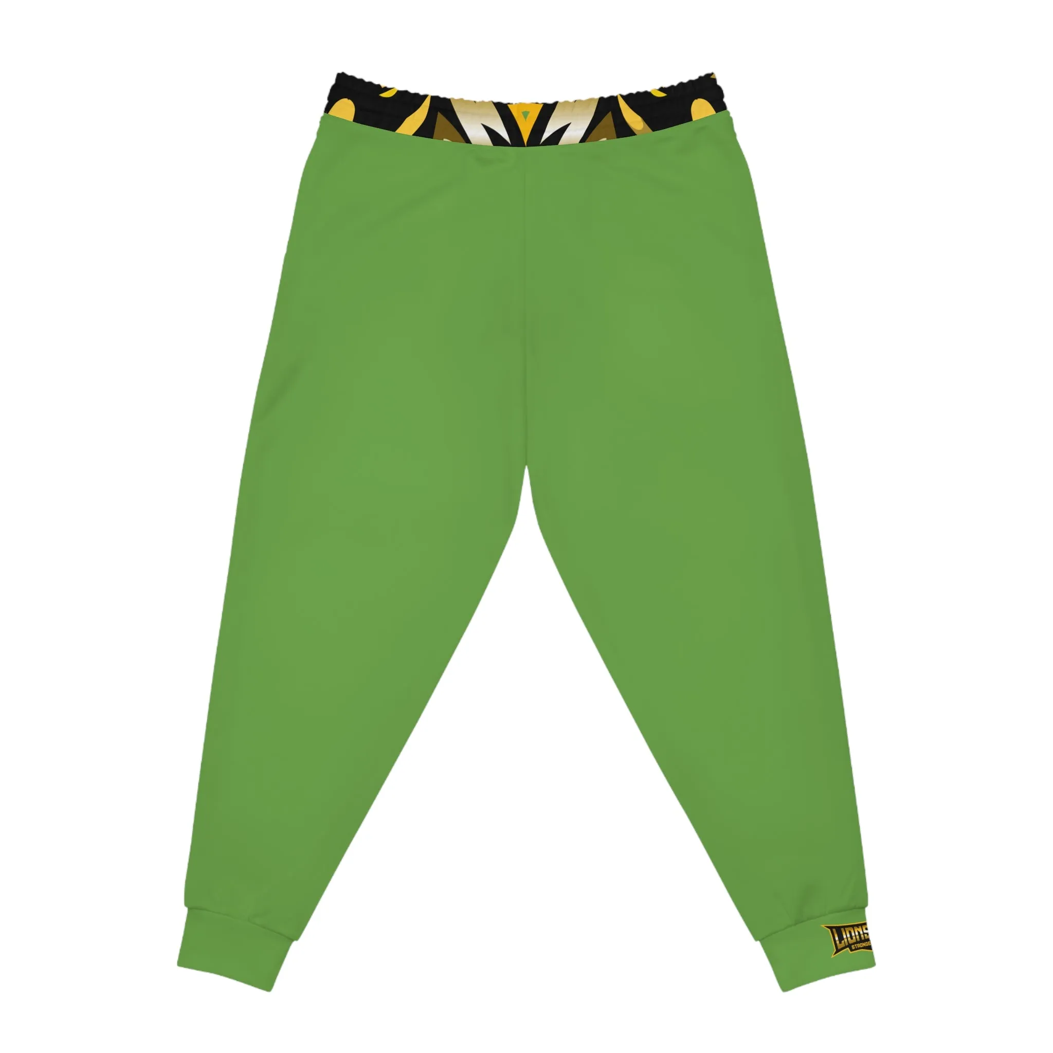 Green "Sun Gold Lion" Athletic Joggers