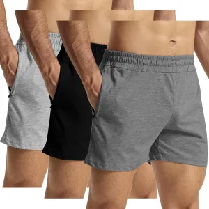 GYM REVOLUTION Men's Workout Running Gym Training Shorts
