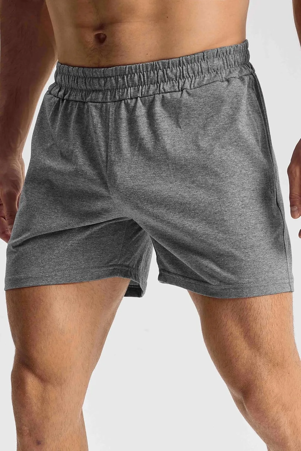 GYM REVOLUTION Men's Workout Running Gym Training Shorts
