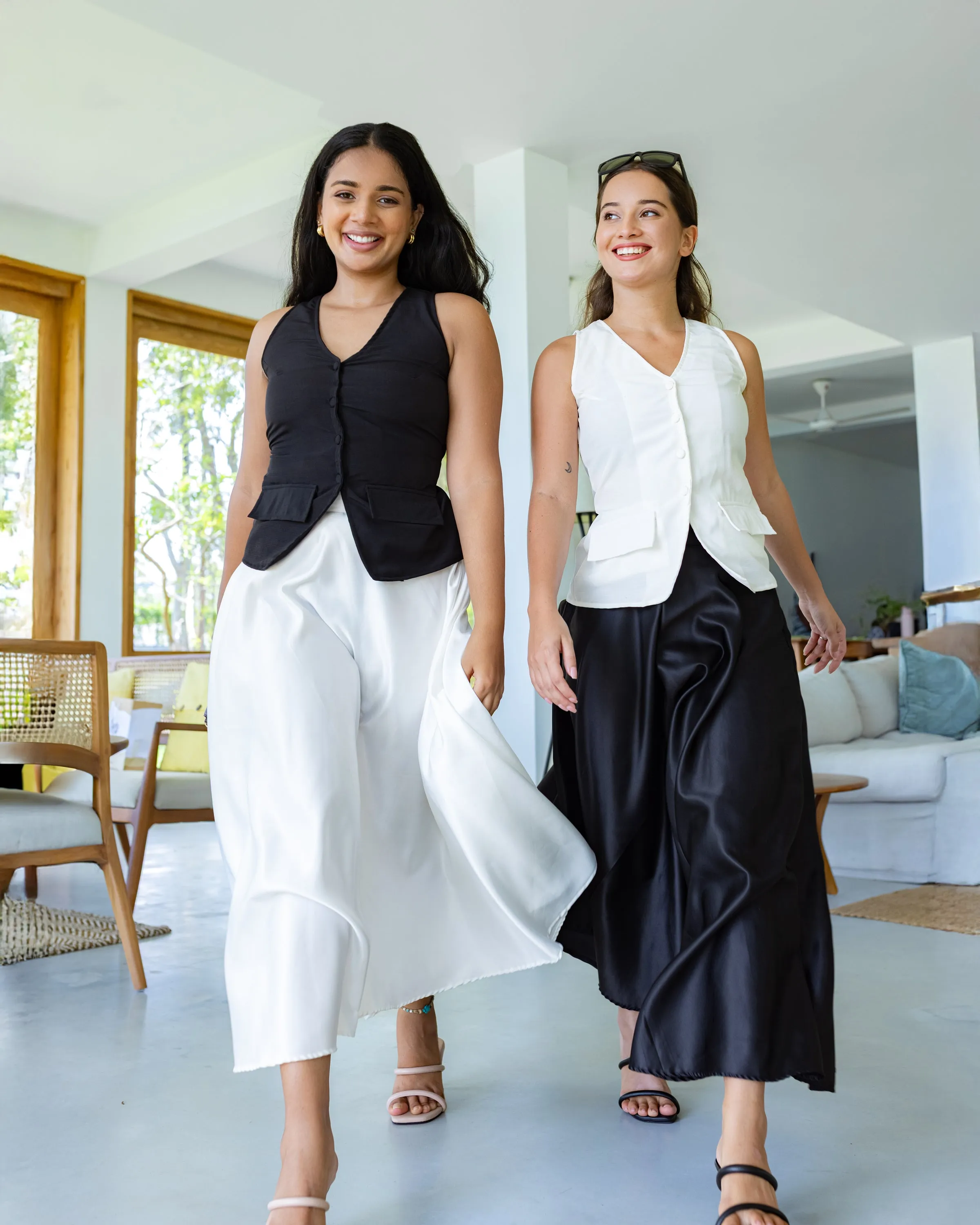 Hazel Workwear Top -White