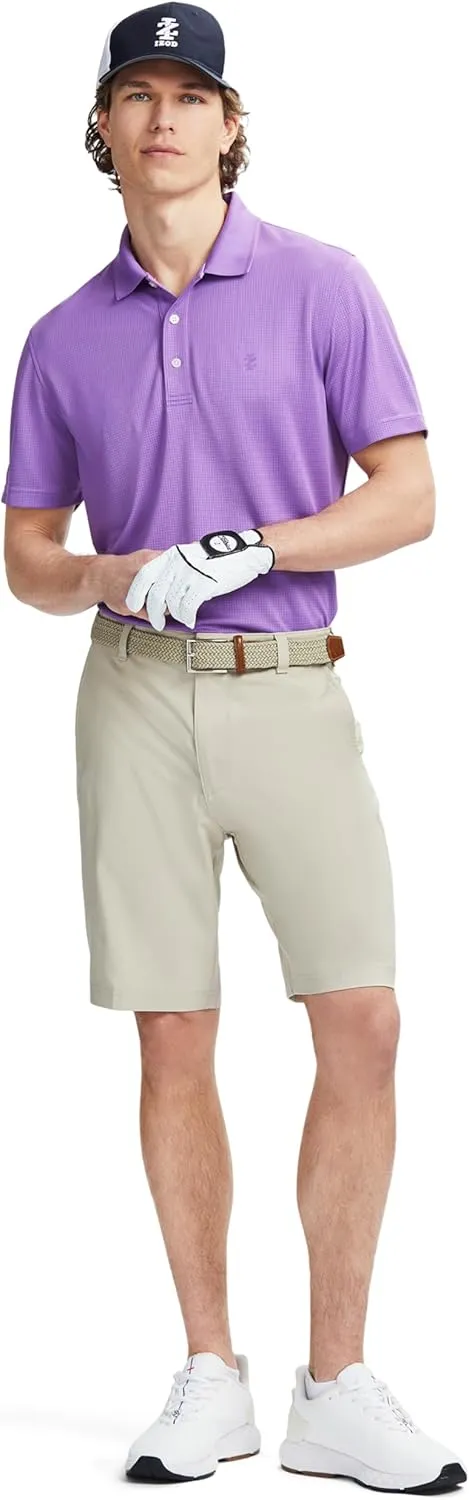 IZOD Men's Swingflex Straight-fit Stretch Golf Shorts, 9.5-inch Inseam