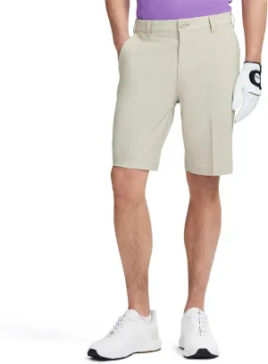 IZOD Men's Swingflex Straight-fit Stretch Golf Shorts, 9.5-inch Inseam