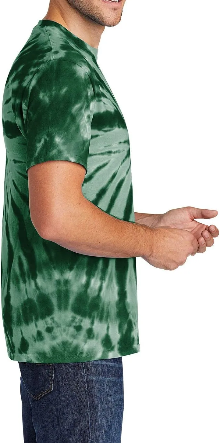 JustBlanks Mens 100% Cotton Short Sleeves Regular Fit Casual Tie-Dye T-Shirt
