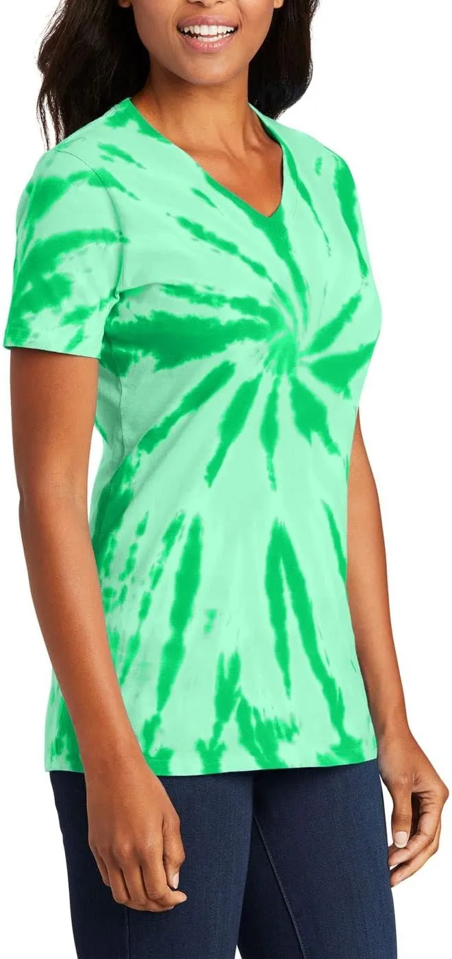 JustBlanks Mens 100% Cotton Short Sleeves Regular Fit Casual Tie-Dye T-Shirt