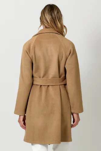 Lapel Collar Robe Coat