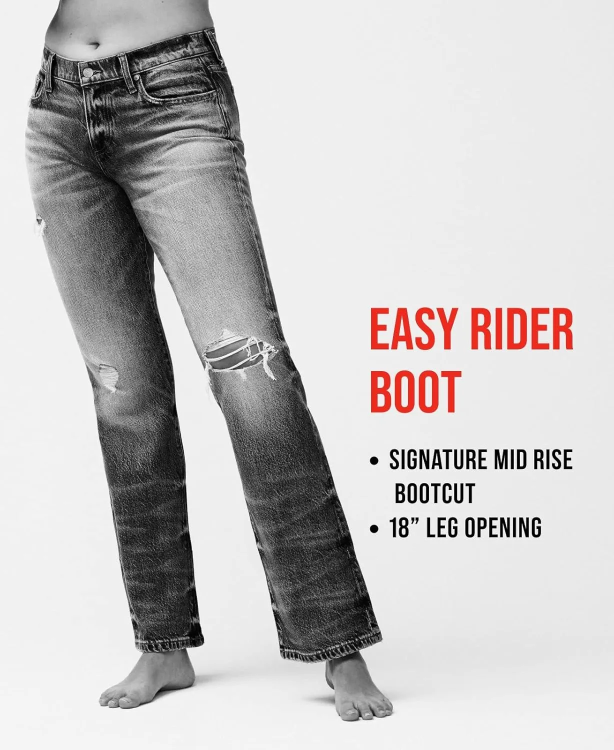Lucky Brand Women's Mid Rise Easy Rider Bootcut Jean