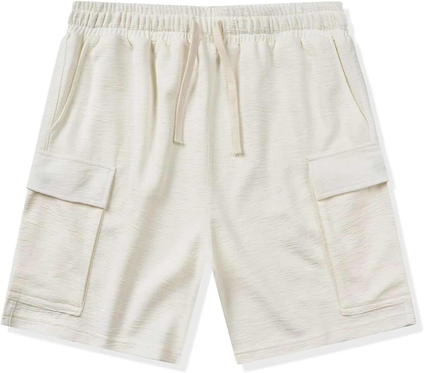 Men Shorts Casual Slim-Fit Elastic Beach Shorts Gym Basketball Lightweight Classic Regular Comfort Activewear Pants