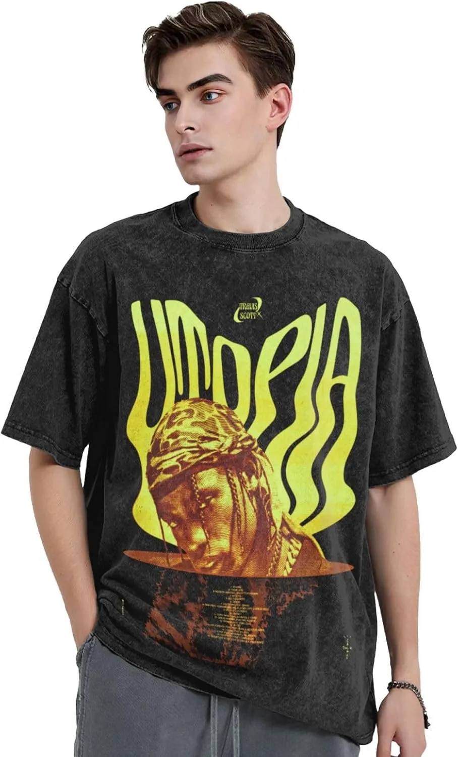 Men Women Unisex Vintage Oversized Crewneck Short Sleeve T-Shirt 3D Printed Funny Graphic Tees Tops