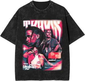 Men Women Unisex Vintage Oversized Crewneck Short Sleeve T-Shirt 3D Printed Funny Graphic Tees Tops