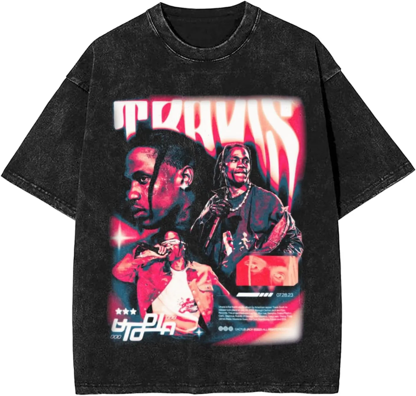 Men Women Unisex Vintage Oversized Crewneck Short Sleeve T-Shirt 3D Printed Funny Graphic Tees Tops