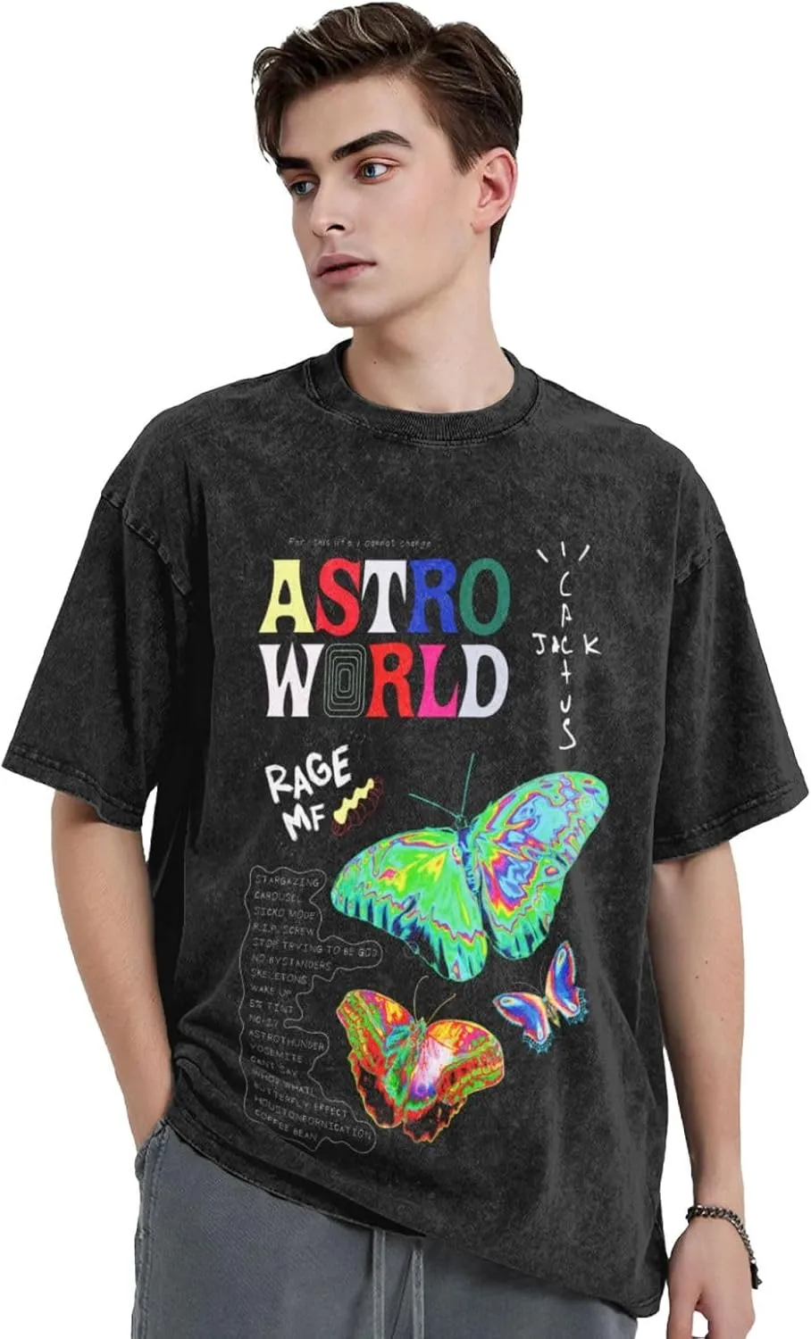 Men Women Unisex Vintage Oversized Crewneck Short Sleeve T-Shirt 3D Printed Funny Graphic Tees Tops