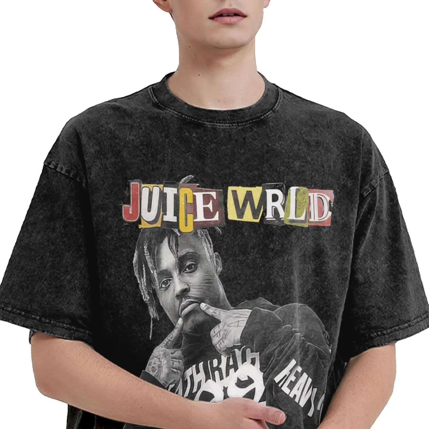Men's Women's Unisex Vintage Oversized Crewneck Short Sleeve T-Shirt 3D Printed Fashion Graphic Tees Tops