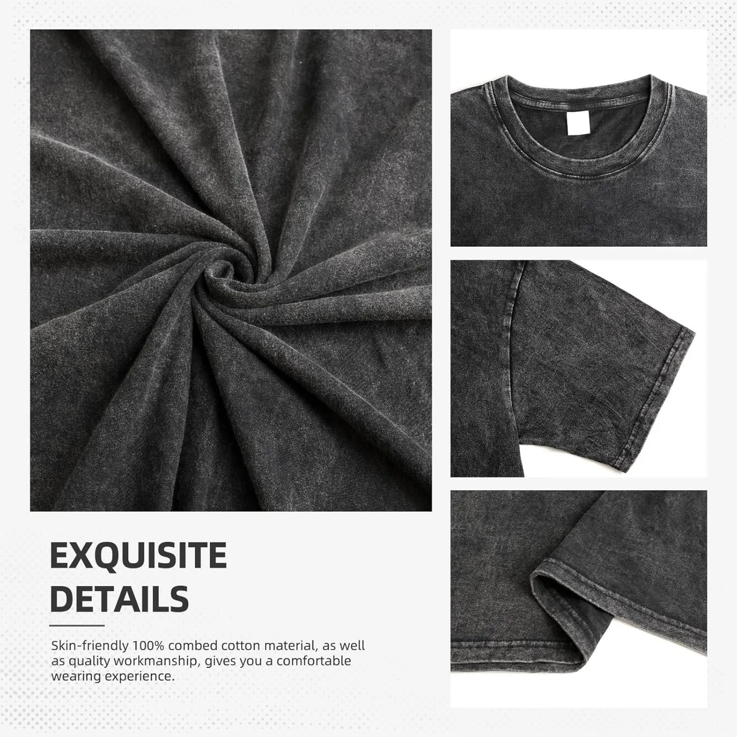 Men's Women's Unisex Vintage Oversized Crewneck Short Sleeve T-Shirt 3D Printed Fashion Graphic Tees Tops