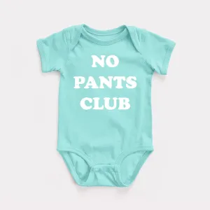 No Pants Club Baby Bodysuit