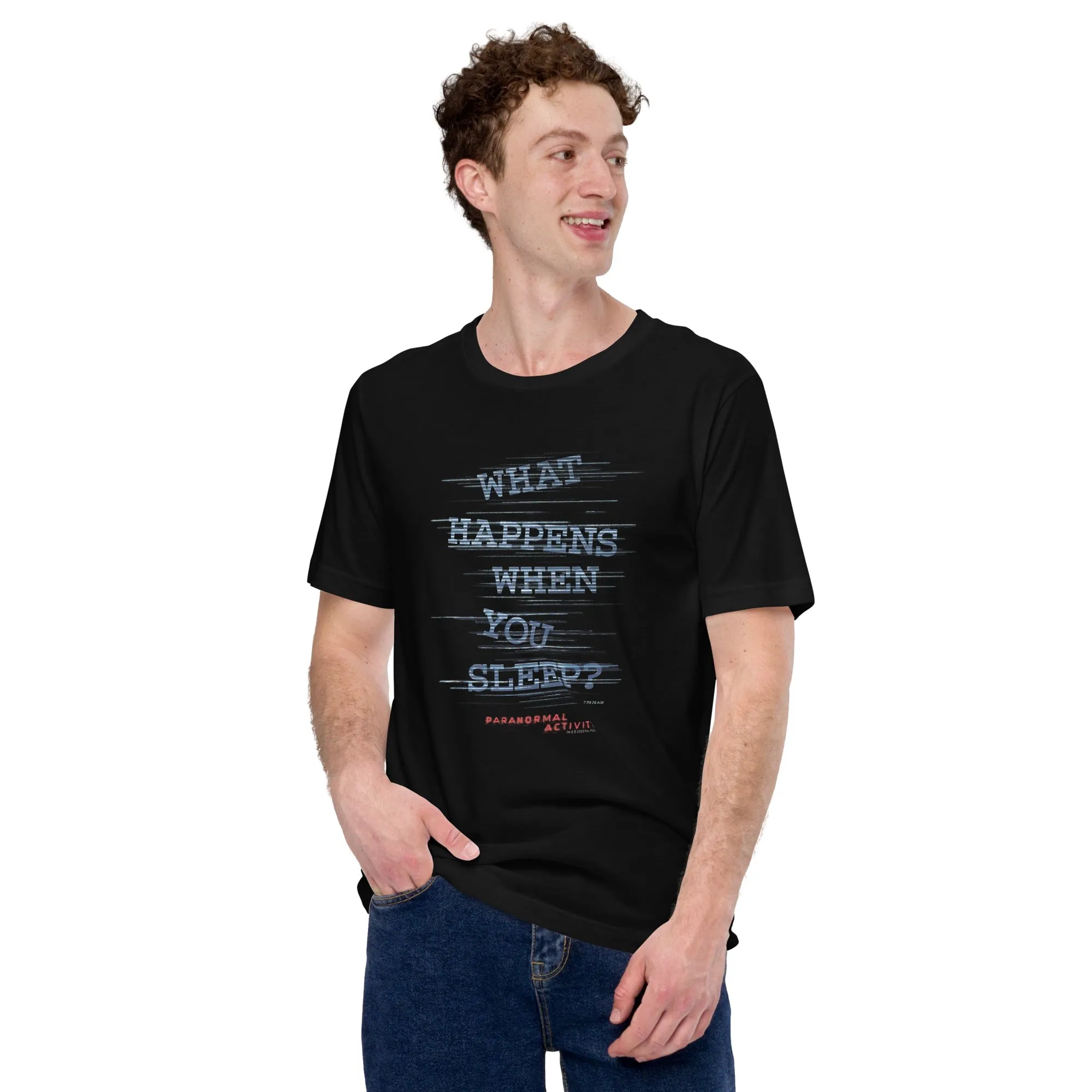 Paranormal Activity What Happens When You Sleep T-Shirt