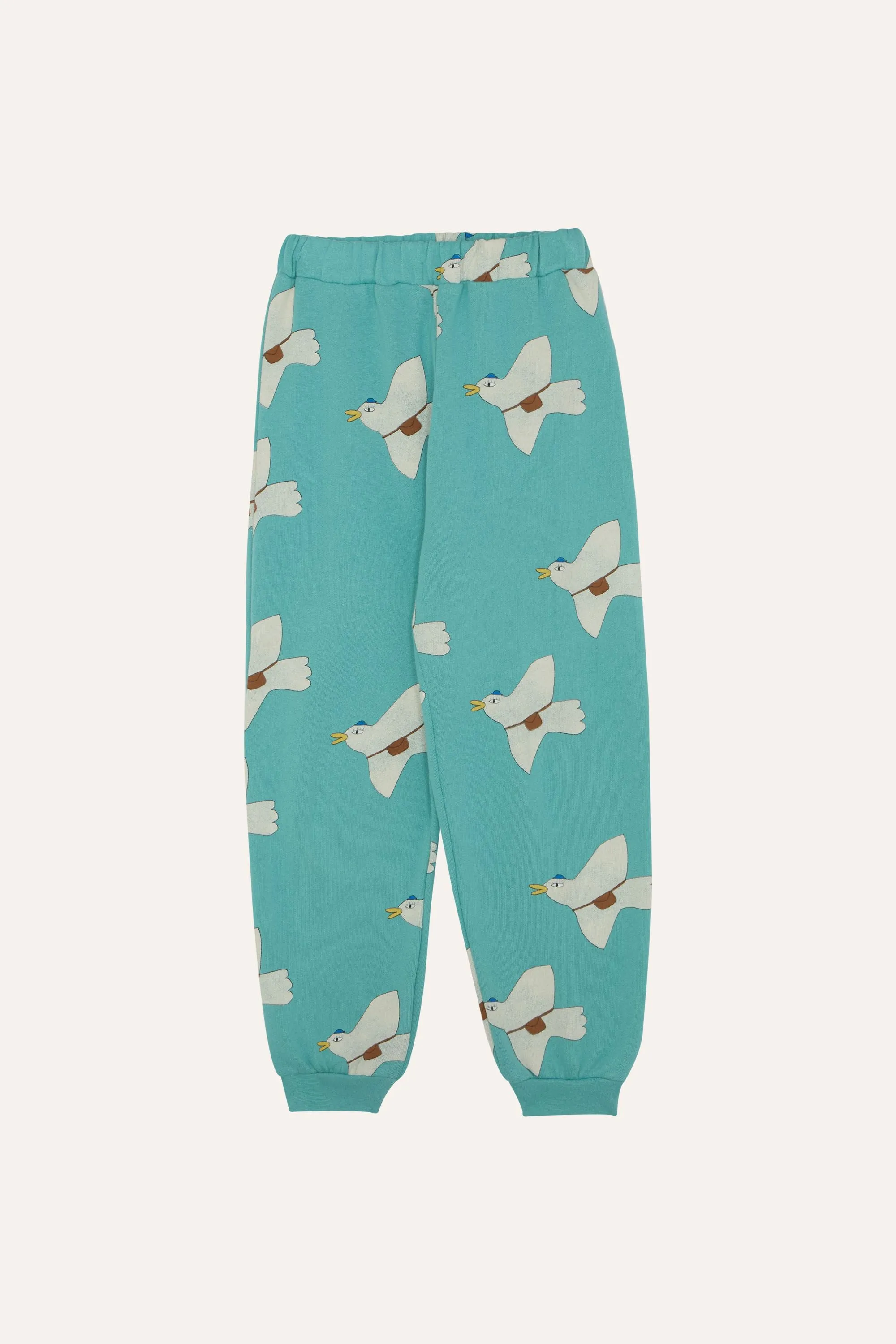Pigeons Jogging Pants in Light Blue