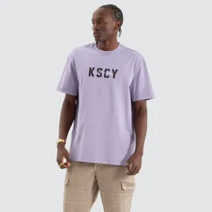 Reinforced Relaxed Tee Pigment Lavender Grey