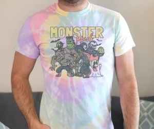 Retro Monster Mash | Tie Dye Halloween Tee