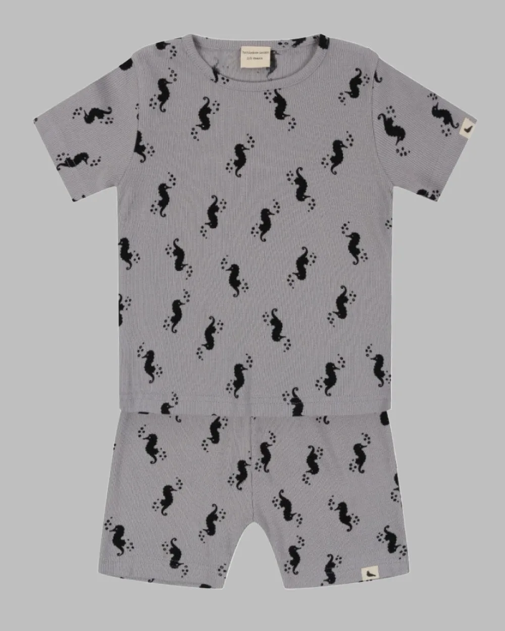 Seahorse Rib T-Shirt & Short Set