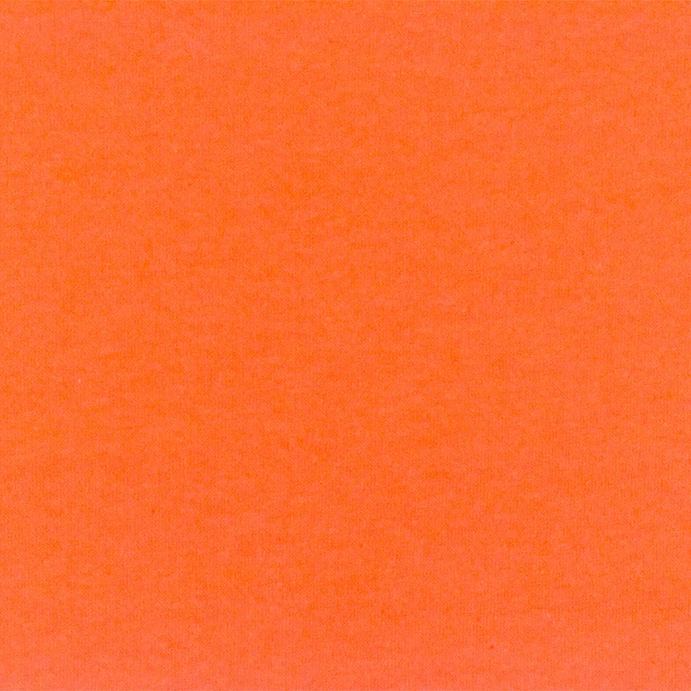 Simple Orange Solid Stretch Cotton Jersey Knit Fabric