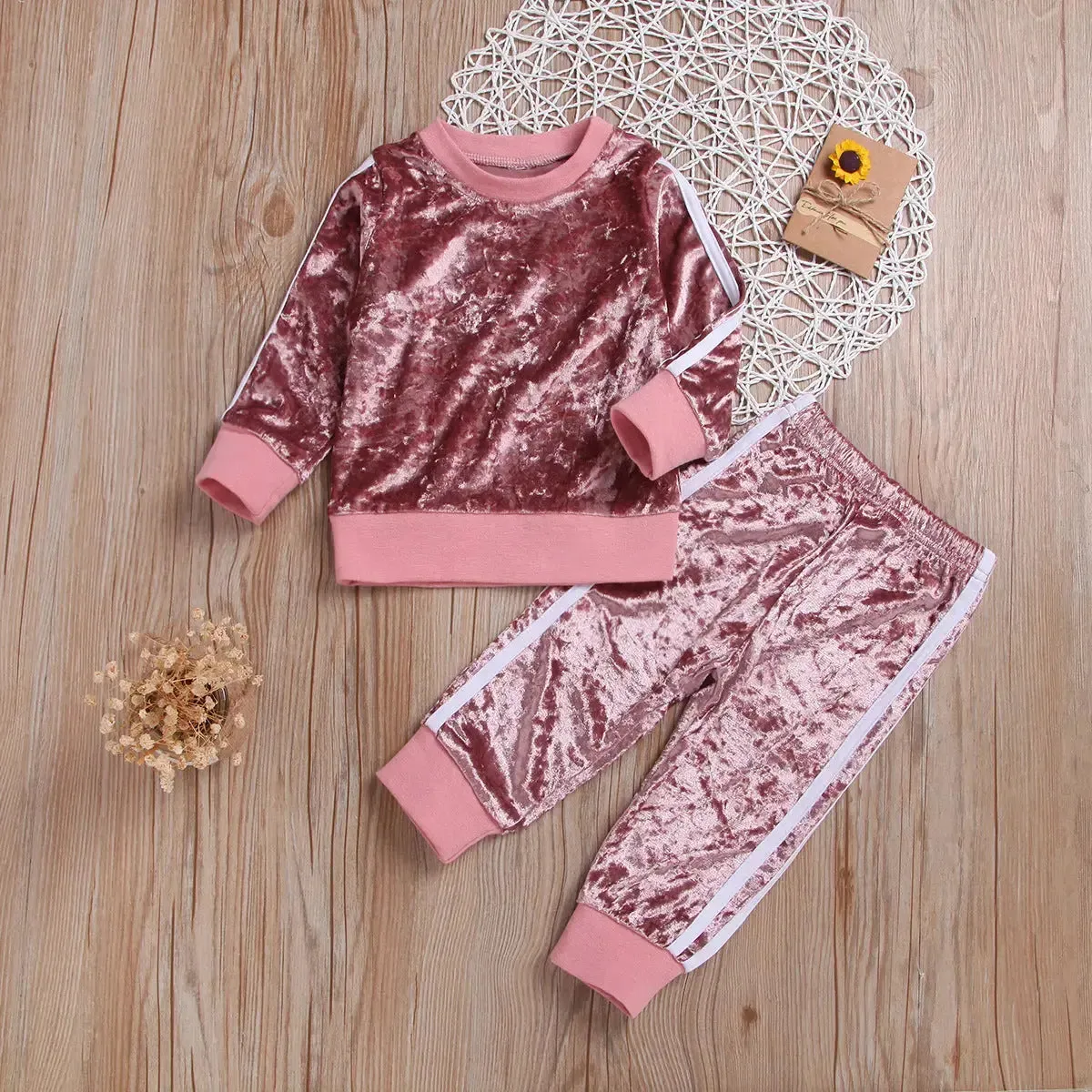 Soft Baby Girls Tracksuit outfit