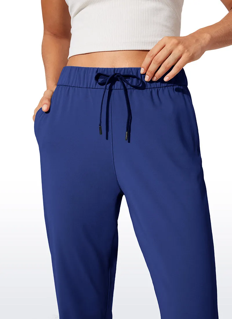 Stretch Drawstring Jogger with Pockets 27''