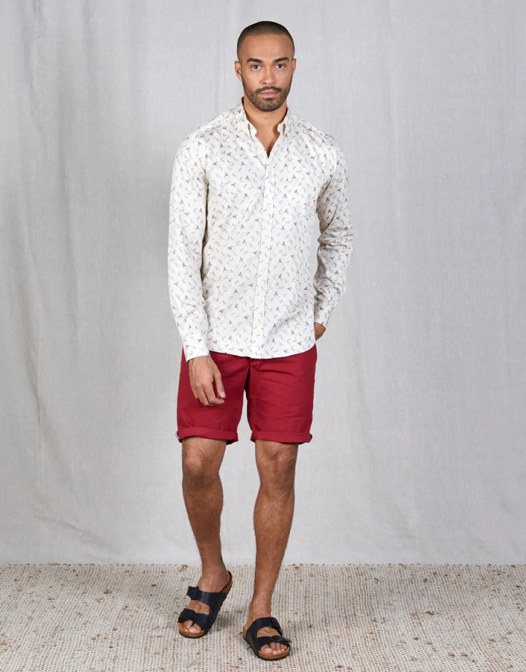Sumner Chino Shorts - Red