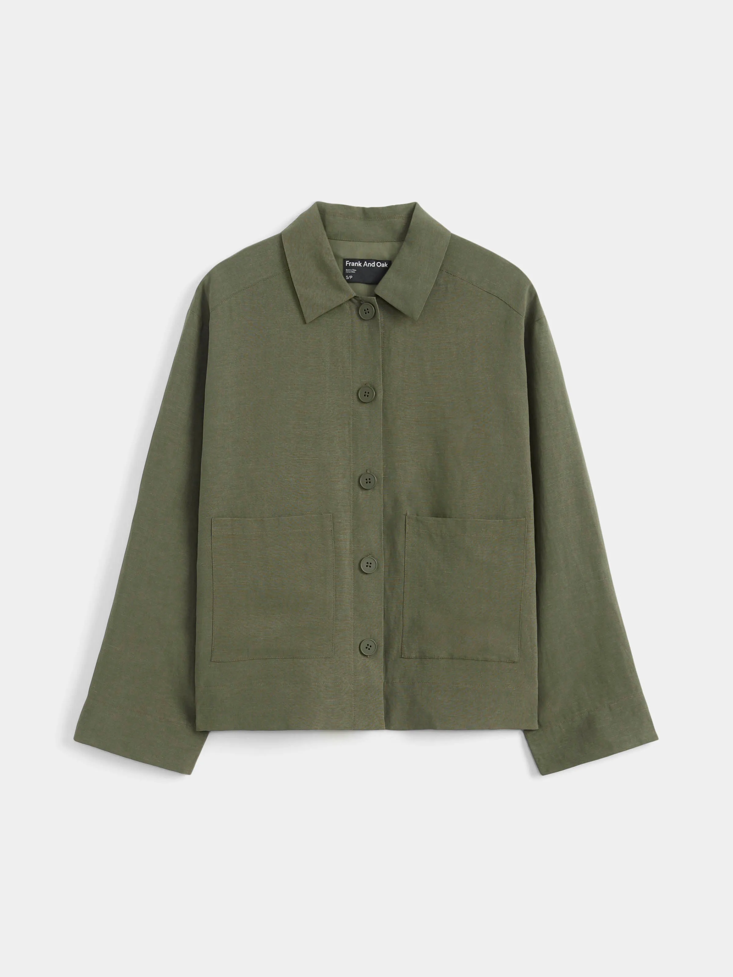 The Workwear Jacket in Olive Green