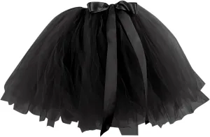 Tutu for Women Women's Midi Tulle Skirt Elastic Waist 3 Layered Mesh Formal Tennis Skirts for Women Womens Tutu Skirt