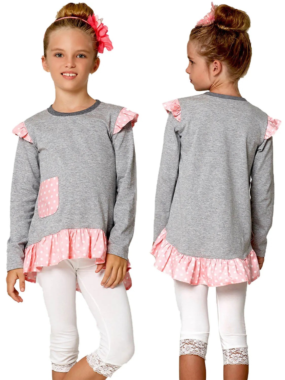 URSULA - Girls Sweater Sewing Pattern