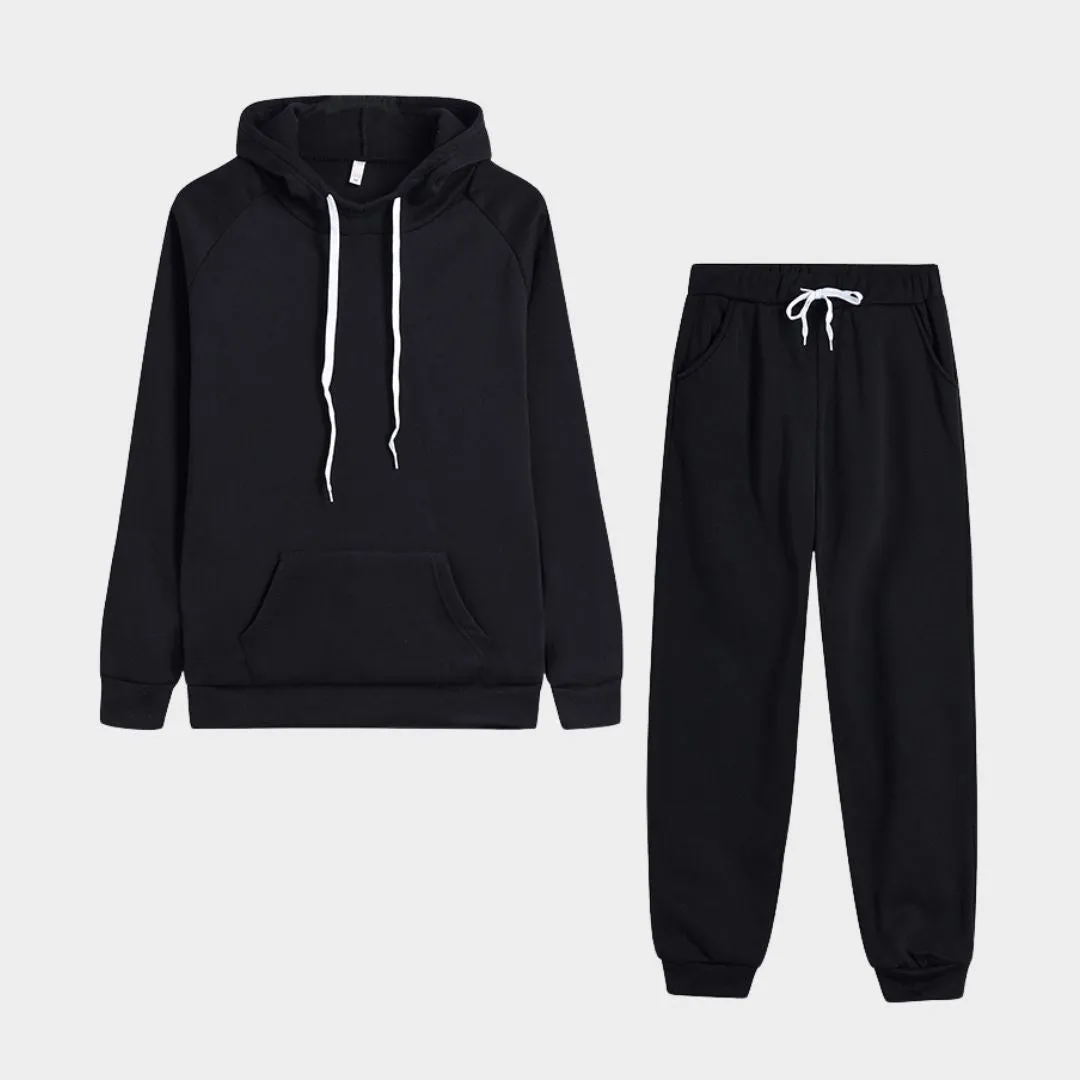 Women's Autumn Winter Tracksuit - Hoodies & Jogging Pants Set, Fleece Sweatshirt Pullover (Multiple Colors)