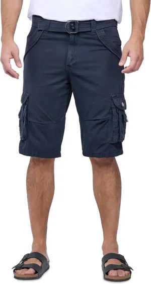 X RAY Mens Cargo Shorts Camo & Solid Colors 12.5" Inseam Knee Length Classic Fit Multi Pocket (Big and Tall Shorts for Men)